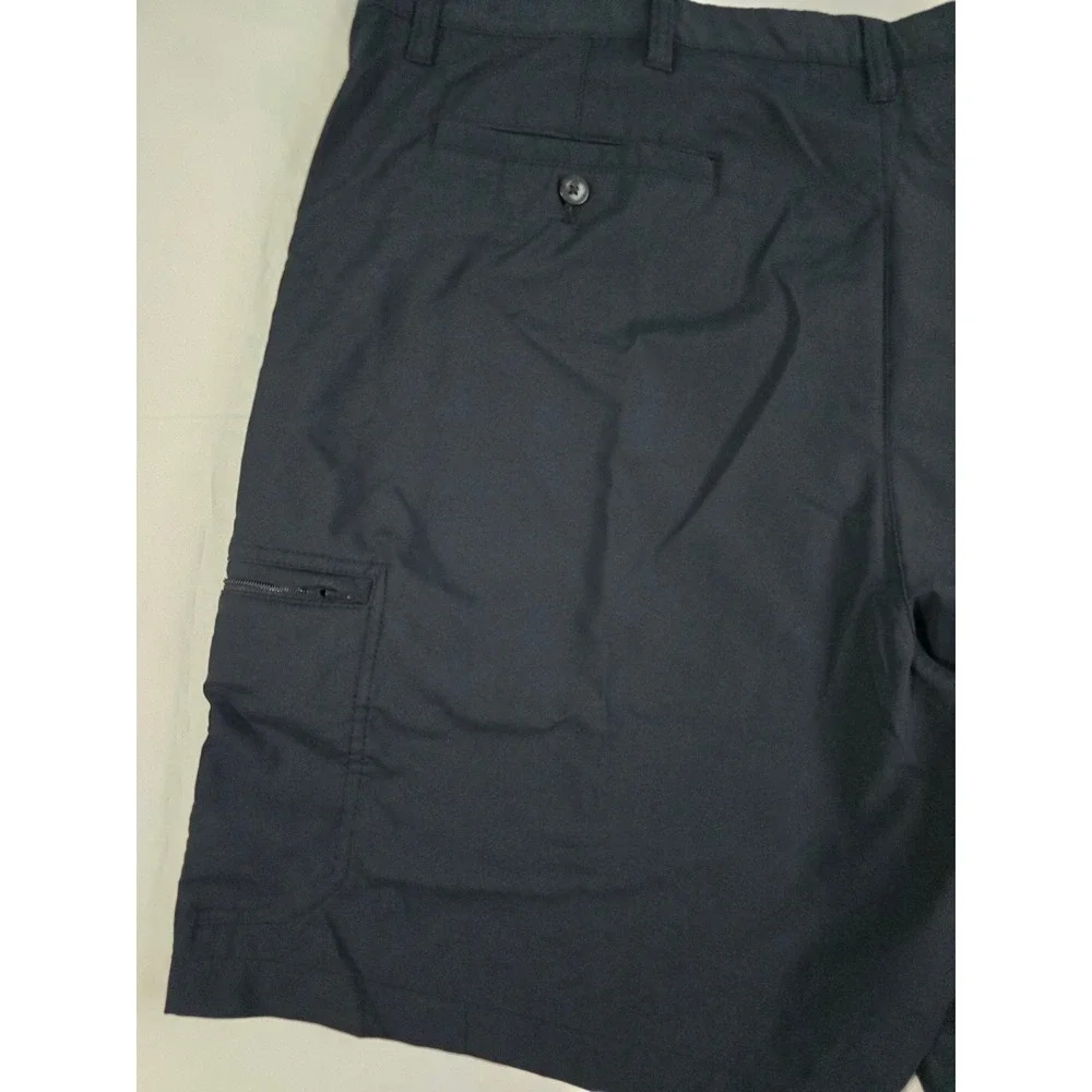 Chaps Golf 78 Mens Navy Blue Performance Cargo Shorts Size 42 Stretch Activewear